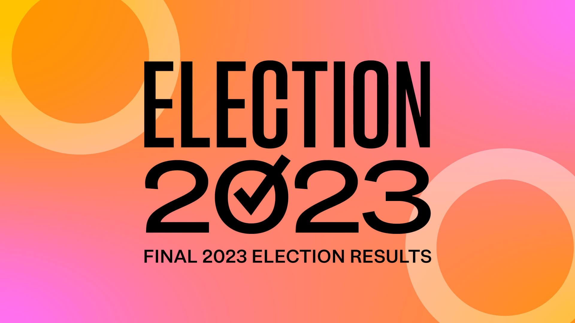 Election 2023 Update