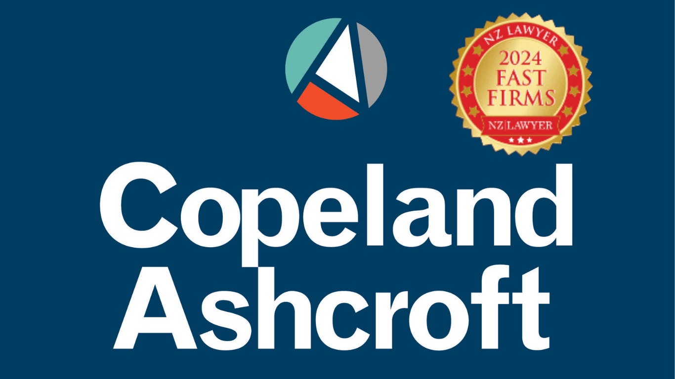 Copeland Ashcroft Recognised as One of NZ Lawyer’s Fast Firms for 2024!